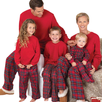 Meier | Plaid Weihnachts Pyjama Satz Für Die Ganze Familie